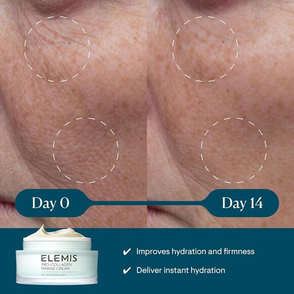 Elemis London Pro-Collagen Marine Cream Wrinkle Daily Facial Mositurizer (4559) - Picture 2 of 7